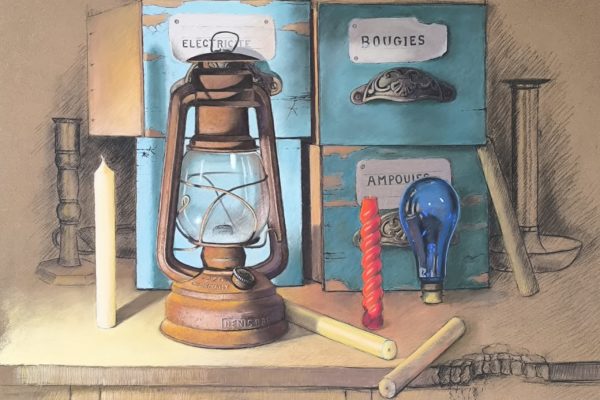 La lampe à pétrole