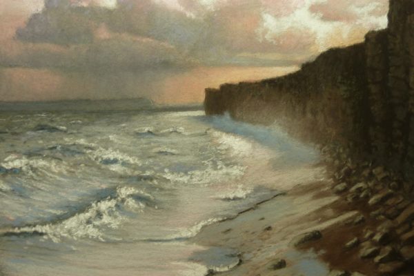 Les falaises de Lion sur Mer